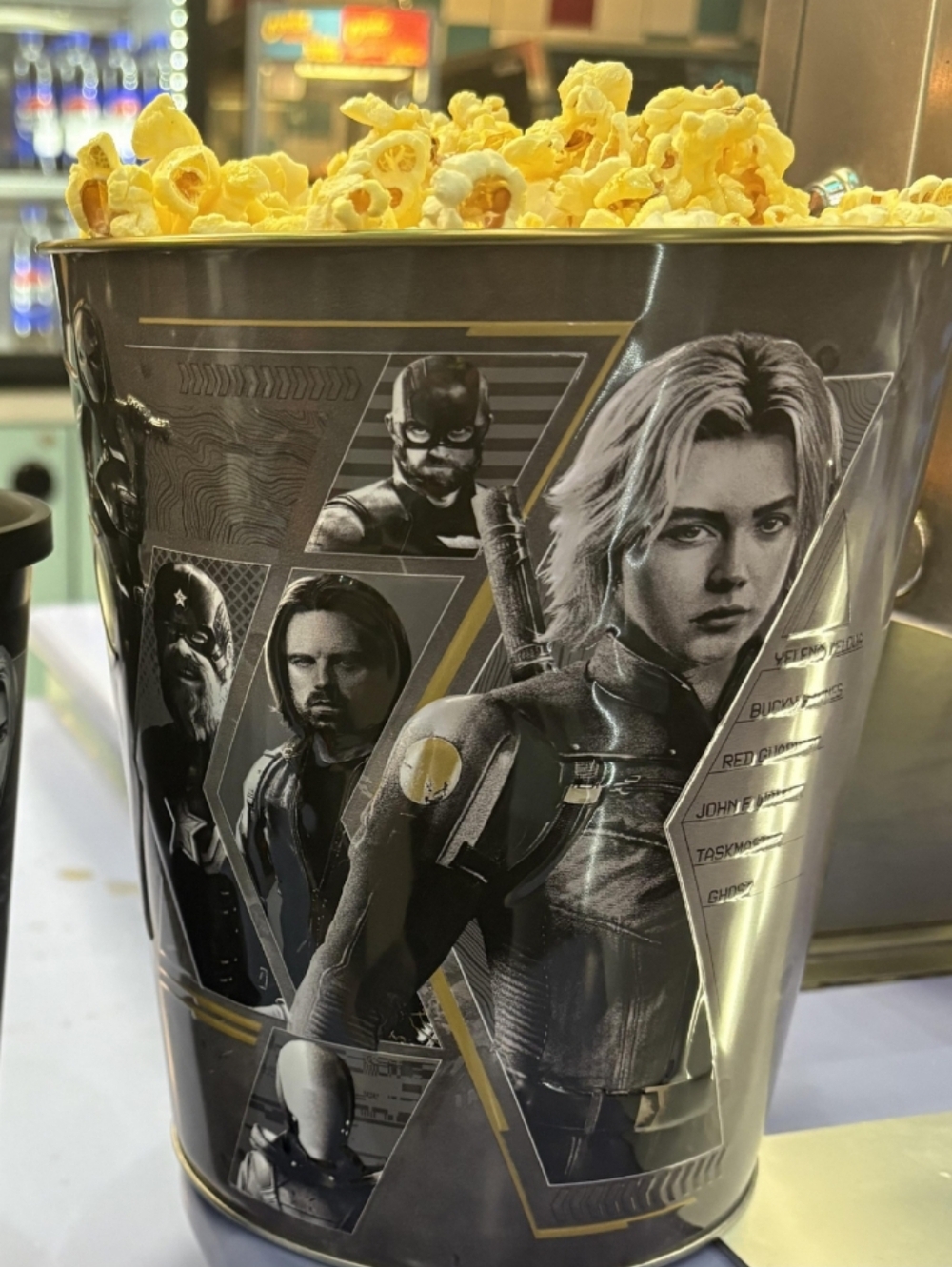 Marvel Thunderbolts Popcorn Bucket Limited Edition